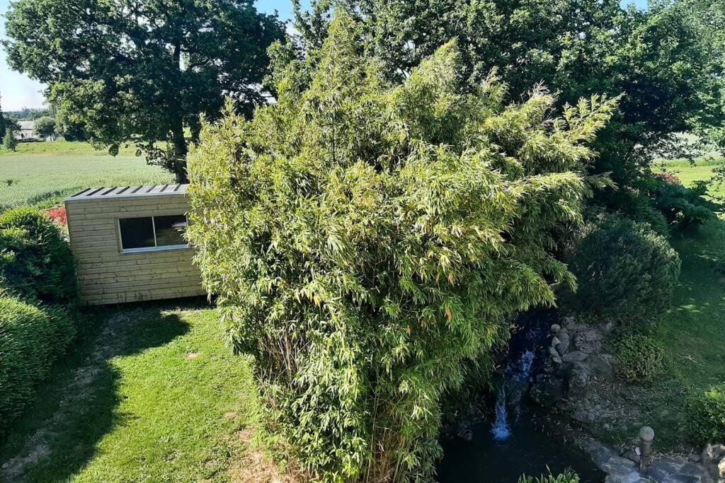 La Maison Bleue Saint-Sauveur-des-Landes Екстер'єр фото